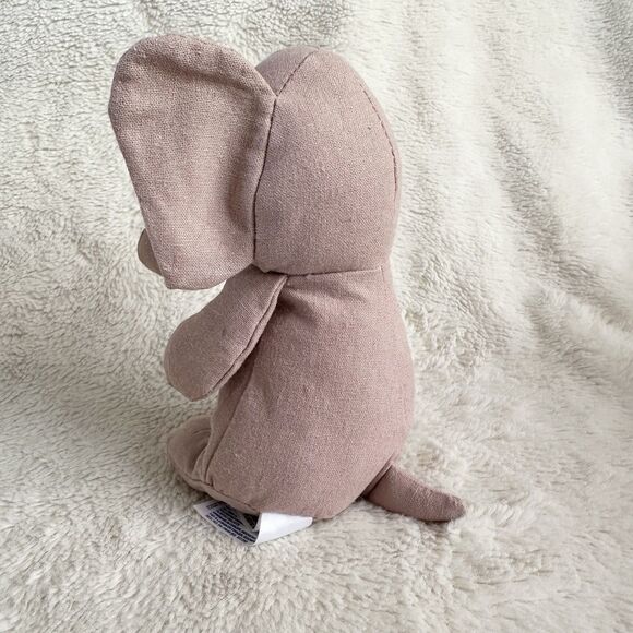 Aurora World Elephant Mauve Pink Plush 7” Mable Stuffed Animal Toy - Picture 3 of 6